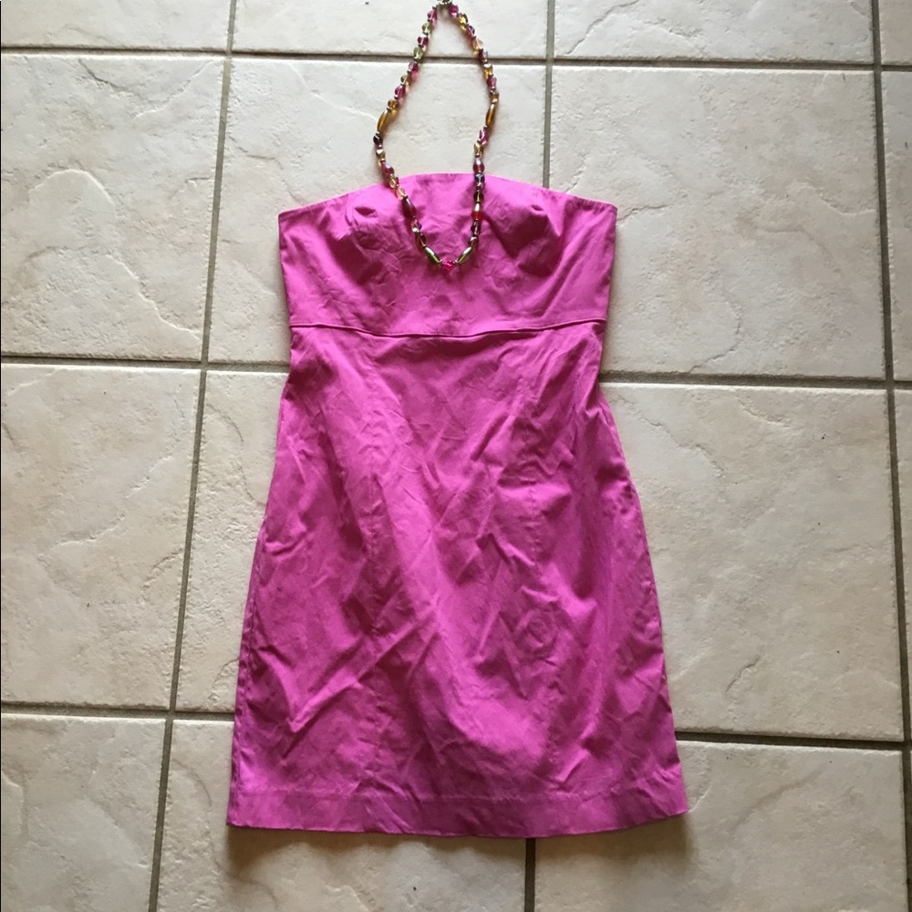 Express strapless stretch dress